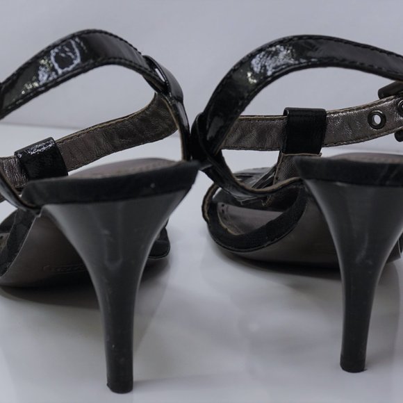Coach coin strappy kitten heel sandals size 7 - Picture 5 of 7